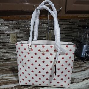 Kate Spade ❤️ Hearts Printed Tote